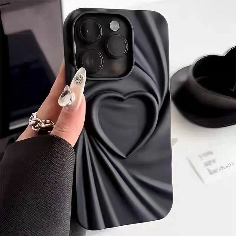 3D Love Hearted iPhone Case