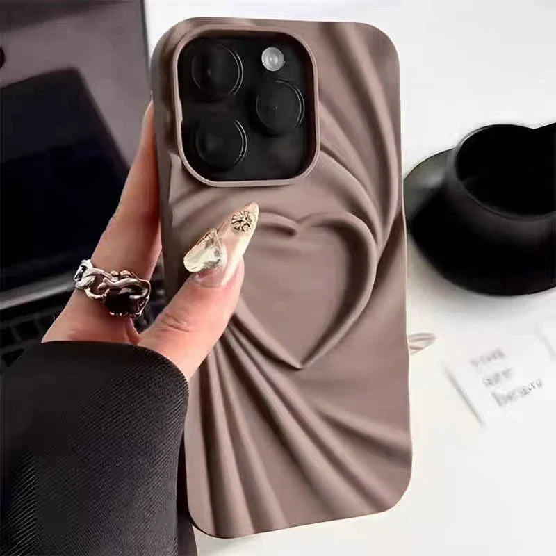 3D Love Hearted iPhone Case